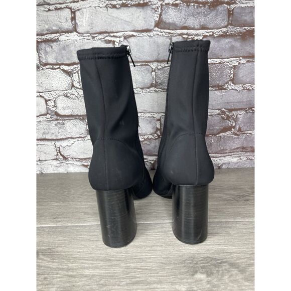 Jeffrey Campbell Black Siren Sport Ankle Sock Booties Women’s Sz 8.5M US/39EU - Picture 5 of 16